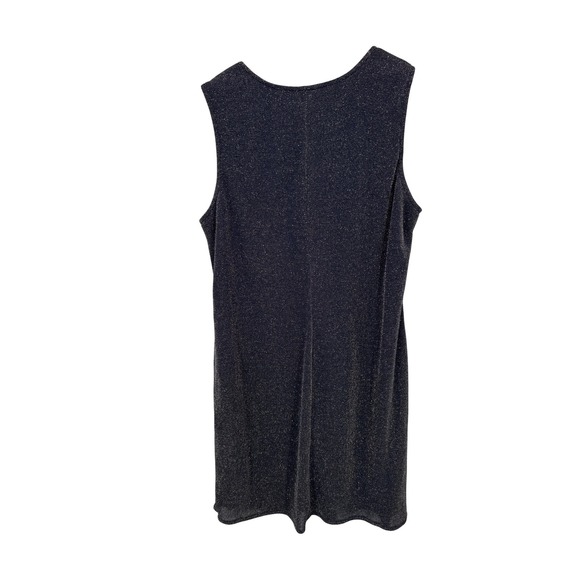 Vtg Rabbit Designs Womens 10M Sheath Dress Metallic Event Sparkle Party Shiny - Picture 2 of 9